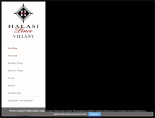 Tablet Screenshot of halasipince.com